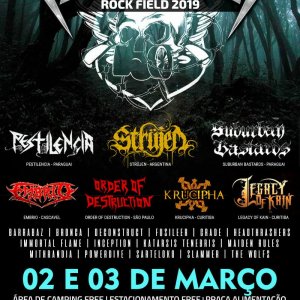 MAQUINÁRIA ROCK FIELD: Evento anuncia edição de 2019 com 22 atrações confirmadas, confira!