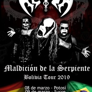 HÉIA: Confira como serão as últimas datas da “Maldicón De La Serpiente Bolivia Tour 2019”