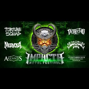 IMPACTA METAL FESTIVAL: Evento divulga programação visual criada pelo artista Alcides Burn, confira!