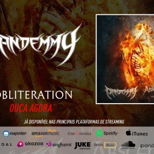PANDEMMY: Ouça agora “Obliteration” nas principais plataformas de streaming