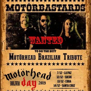 MOTÖRBASTARDS: Turnê boliviana se inicia neste fim de semana, confira as datas!