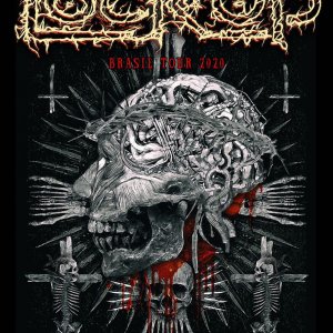 LOCK UP: Britânicos anunciam turnê no Brasil e apresentam cartaz e merchandising feitos por Alcides Burn, confira!
