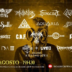 PANDEMMY: ‘Roadie Crew Online Festival - 5ª Edição’ acontece nesta sexta-feira (14)