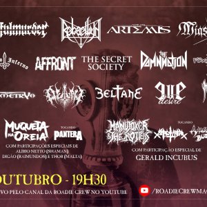 BELTANE: ‘Roadie Crew Online Festival - 7ª Edição’ acontece nesta sexta-feira (09), saiba como assistir!