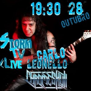 CHROMESKULL: Assista agora a entrevista de Carlo Leonello ao Storm TV