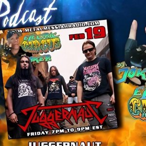 JUGGERNAUT: Entrevista exclusiva ao programa norte-americano ‘Electric Circus Radio Show’