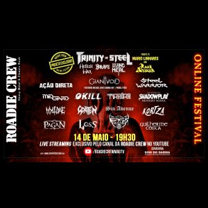 HYLIDAE: ‘Roadie Crew Online Festival - 14ª Edição’ acontece nesta sexta-feira (14), saiba como assistir!