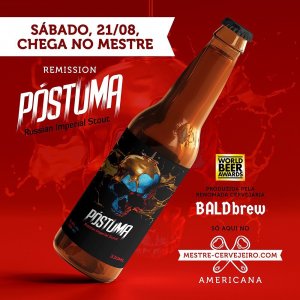 PÓSTUMA: Saiba mais sobre a cerveja oficial “Remission”