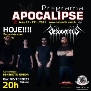 DESDOMINUS: Ouça agora a entrevista ao Programa Apocalipse