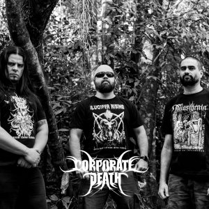 CORPORATE DEATH: Banda anuncia camisetas oficiais de “Homines in Bestiales Formas” com combo, saiba mais!