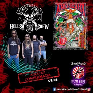 HELLSKITCHEN: Banda é confirmada no ‘Americana Tattoo Festival’, confira!