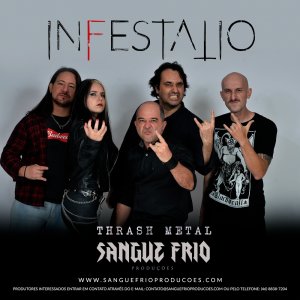 INFESTATIO: Banda será destaque no Programa Sangue Frio Produções, saiba mais!