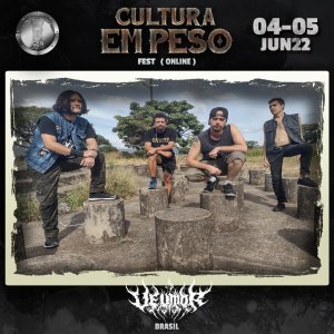 VEUMOR: Banda é confirmada no ‘Cultura Em Peso Fest – Online’, saiba mais!