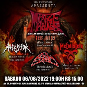 METALLSTEIN: Banda estará em Praia Grande/SP neste fim de semana