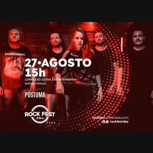 PÓSTUMA: Ao lado de Sepultura, Ratos de Porão e outros grandes nomes no ‘Santa Bárbara Rock Fest’, confira!