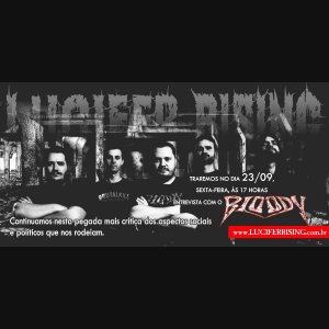 BLOODY: Confira a entrevista ao portal Lucifer Rising Magazine