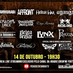 DEEP MEMORIES: ‘Roadie Crew Online Festival - 31ª Edição’ acontecerá nesta sexta-feira (14)