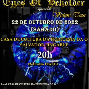 EYES OF BEHOLDER: “Visions Tour” tem mais um show gratuito neste fim de semana, saiba mais!