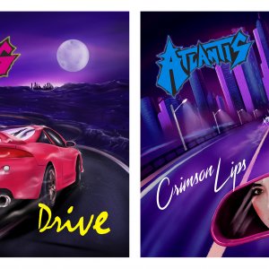 ATLANTIS: Banda apresenta dois novos singles com capas criadas pela FUG DESIGN, confira!