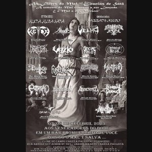 DIABÁLLEIN: Contagem regressiva para o evento ‘As Flores do Mal - Litanias de Satã’