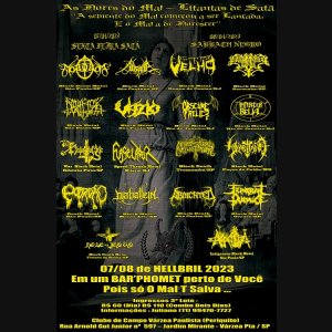 DIABÁLLEIN: ‘As Flores do Mal - Litanias de Satã’ acontece neste fim de semana, saiba mais!