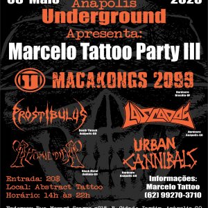PROSTIBULUS: Banda é confirmada no ‘Marcelo Tattoo Party III’, confira!