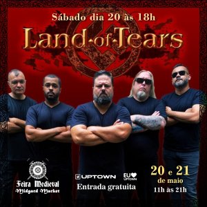 LAND OF TEARS: Apresentação confirmada na 6ª edição da ‘Feira Medieval – Midgard Market’, confira!