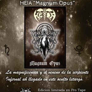 HÉIA: “Magnum Opus” é relançado em pró-tape na Argentina, confira!