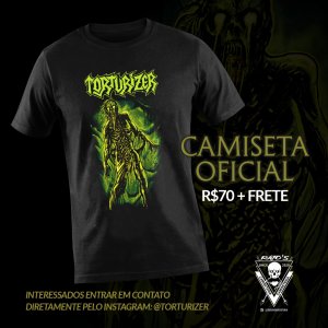 TORTURIZER: Banda anuncia nova linha de camisetas, adquira!