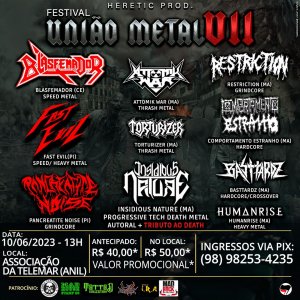 TORTURIZER: ‘União Metal Fest VII’ acontece neste fim de semana, saiba mais!