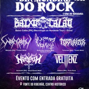TORTURIZER: Incendiando o palco no ‘Dia Mundial do Rock’ nesta sexta-feira (14), anote na agenda!