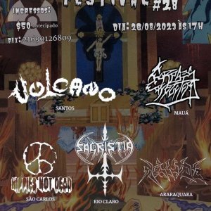 VULCANO: Confirmado no ‘Pull The Plug Festival 28’ – Garanta seu ingresso!