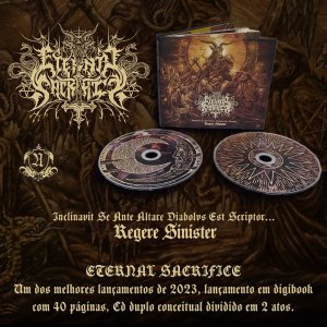 ETERNAL SACRIFICE: Novo álbum marca 30 anos de dedicação ao Necrounderground – Saiba mais!