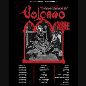 VULCANO: Levando “Bloody Vengeance” aos Estados Unidos em turnê anunciada para outubro e novembro de 2023