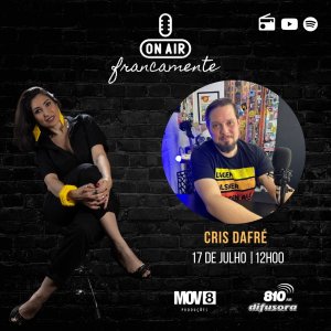 GATILHO CANHOTO: Cris Dafré fala com exclusividade em entrevista ao Programa Francamente – assista!