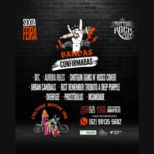 PROSTIBULUS: ‘Tattoo Rock Fest’ acontece nesta sexta-feira (01) em Anapolis/GO – saiba mais!
