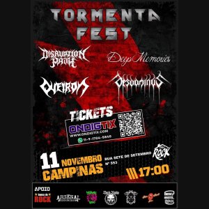 DEEP MEMORIES: Levando seu Melodic Death/Doom Metal ao ‘Tormenta Fest’ – confira!