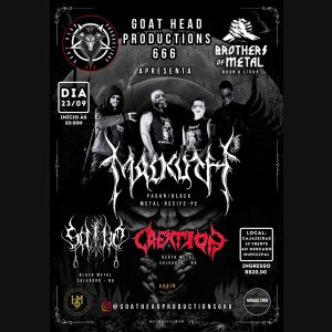 MALKUTH: O clássico Pagan/Black Metal pernambucano é confirmado na Bahia – saiba mais!