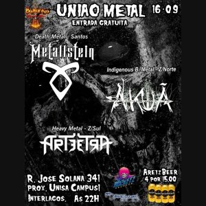 METALLSTEIN: Destruição total no ‘União Metal Fest’; show ocorre neste fim de semana – saiba mais!