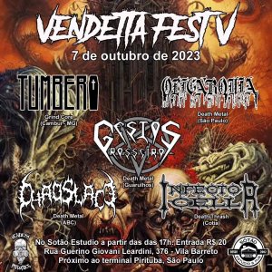 GESTOS: Show de lançamento do álbum “Blasphemous Words” é confirmado – saiba mais sobre o ‘Vendetta Fest V’ AQUI!