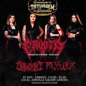 ORTHOSTAT: Ao lado de Crypta e Tressultor em Joinville/SC neste sábado (07) – adquira já seu ingresso!