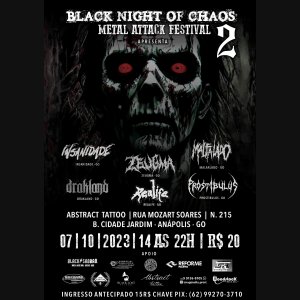 PROSTIBULUS: Quebrando tudo no ‘Black Night Of Chaos – Metal Attack Festival 2’ neste fim de semana – garanta seu ingresso!