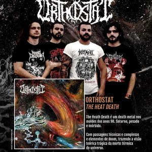 ORTHOSTAT: “The Heat Death” está disponível em formato físico – adquira AGORA!