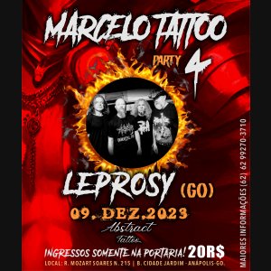 LEPROSY: Banda é confirmada no ‘Marcelo Tattoo Party 4’ – confira AQUI!