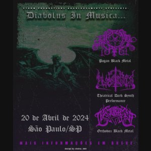 ETERNAL SACRIFICE: Pagan Black Metal chega a São Paulo em 2024 – saiba mais aqui!