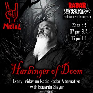 THE CROSS: Eduardo ‘Slayer’ estreia programa ‘Harbinger of Doom’ no Radar Alternativo – saiba como ouvir!