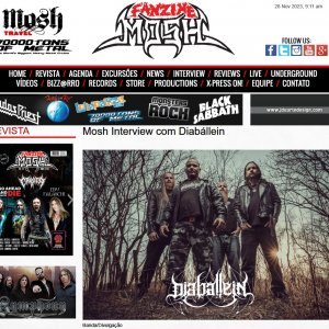 DIABÁLLEIN: “esperamos um novo álbum já para 2024” – Entrevista exclusiva ao Fanzine Mosh, confira AQUI!