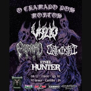 ORTHOSTAT: Ao lado de Vazio, Podridão e Ethel Hunter no ‘O Chamado Dos Mortos’ em Curitiba/PR nesta sexta-feira (08) – confira!