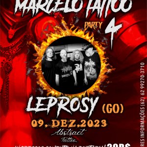 LEPROSY: Lançamento oficial de “Insurrection” acontece neste sábado (09) no ‘Marcelo Tattoo Party 4’ – saiba mais AQUI!