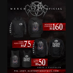 GESTOS: Banda anuncia pré-venda do merchan oficial de “Blasphemous Words” – saiba como adquirir AQUI!